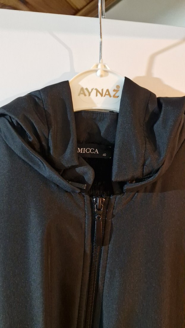 Yan Tarafları Çizgi Detaylı Mıcca Mevsimlik Kaban - Görsel 2