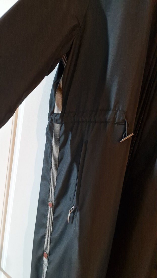 Yan Tarafları Çizgi Detaylı Mıcca Mevsimlik Kaban - Görsel 3