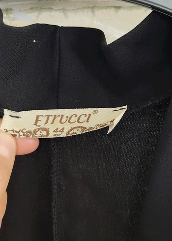 Siyah Nakışlı Uzun ferace - Görsel 3