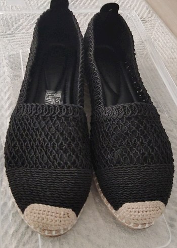 Diğer Siyah Örgü Kadın Espadril