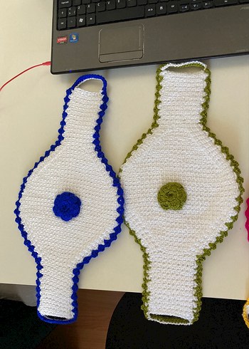 Çiçek Detaylı Çok Renkli Banyo Süngeri - Görsel 5