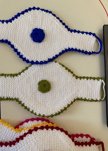 Çiçek Detaylı Çok Renkli Banyo Süngeri - Görsel 6