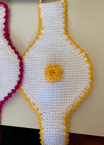 Çiçek Detaylı Çok Renkli Banyo Süngeri - Görsel 3