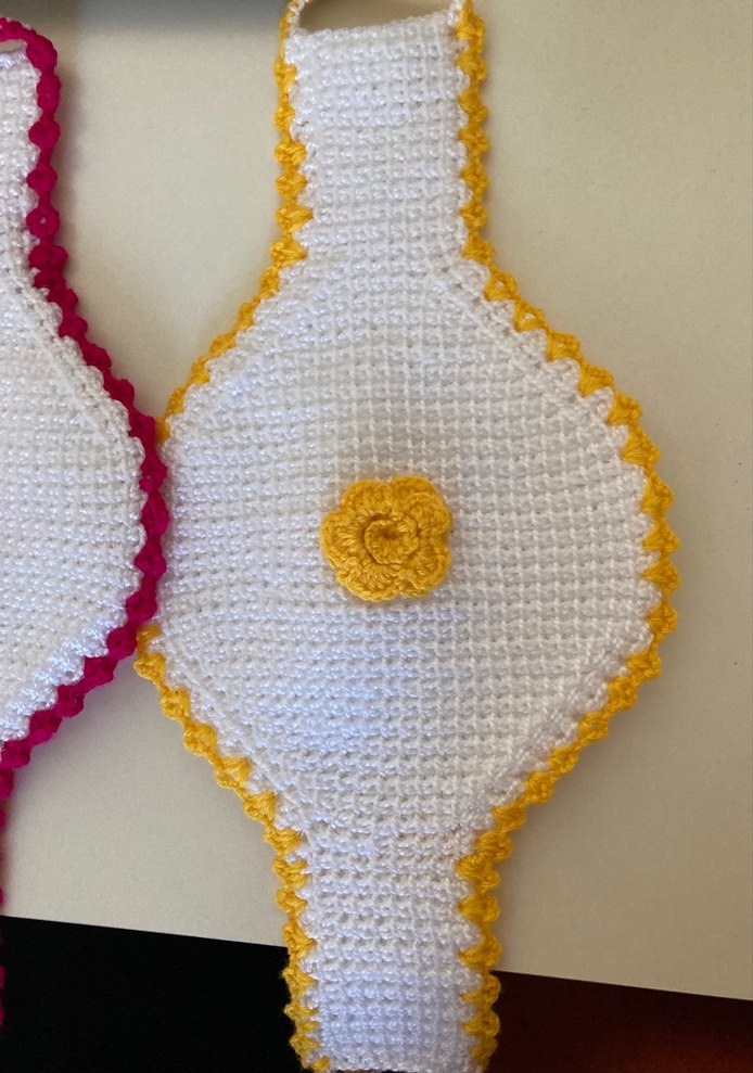 Çiçek Detaylı Çok Renkli Banyo Süngeri - Görsel 3