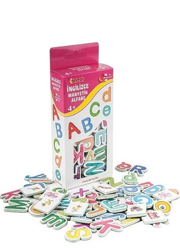 Diğer Diytoy Manyetik meyveler, hayvanlar, sayılar, harfler 4 lü set