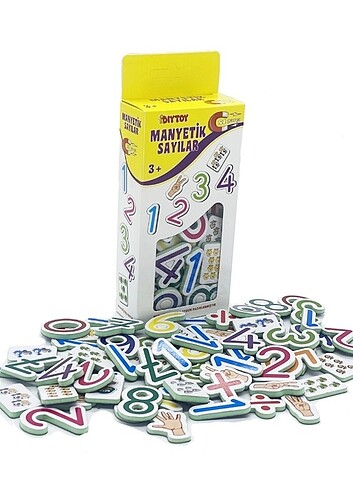 Beden Renk Diytoy Manyetik meyveler, hayvanlar, sayılar, harfler 4 lü set
