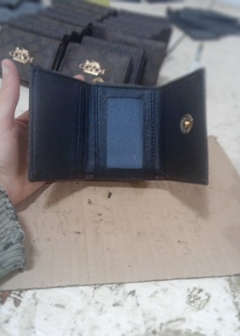 Beden kahverengi Renk Kahverengi Deri Fermuarlı Kadın Cüzdanı