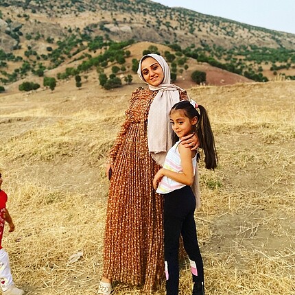 Günlük şifon elbise