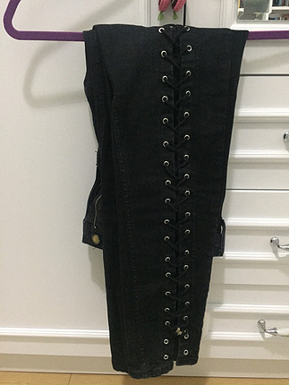 Bağcıklı pantolon