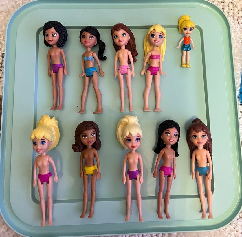 Polly Pocket Bebekler ve Kıyafetleri - Görsel 2