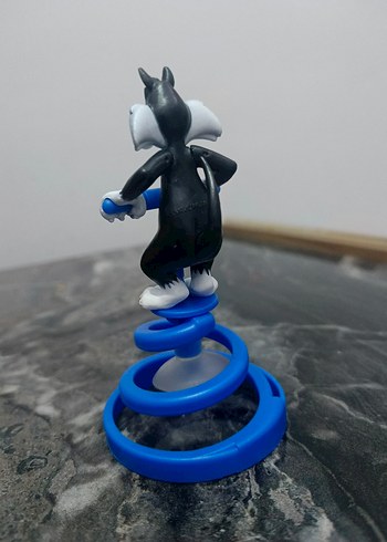  Looney tunes silvestre Renkli Mavi Çizgi Film Figürü