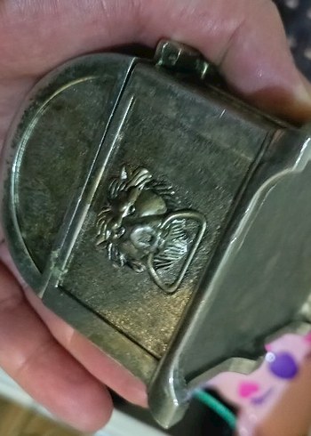 Alman gümüşü mini sandık - Görsel 8