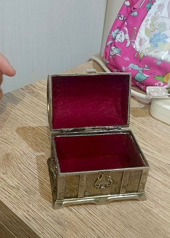 Alman gümüşü mini sandık - Görsel 3
