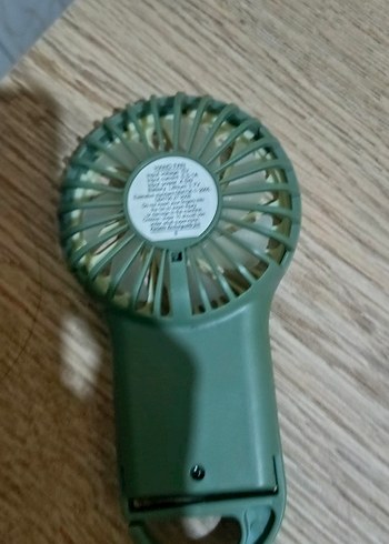 Yeşil Mini Taşınabilir Vantilatör - Görsel 2