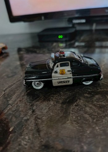 orjinal pixar car Siyah Oyuncak Şerif Arabası