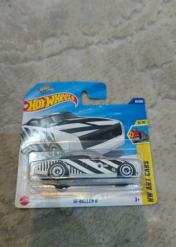 Hot Wheels roller Beyaz Gri Oyuncak Araba