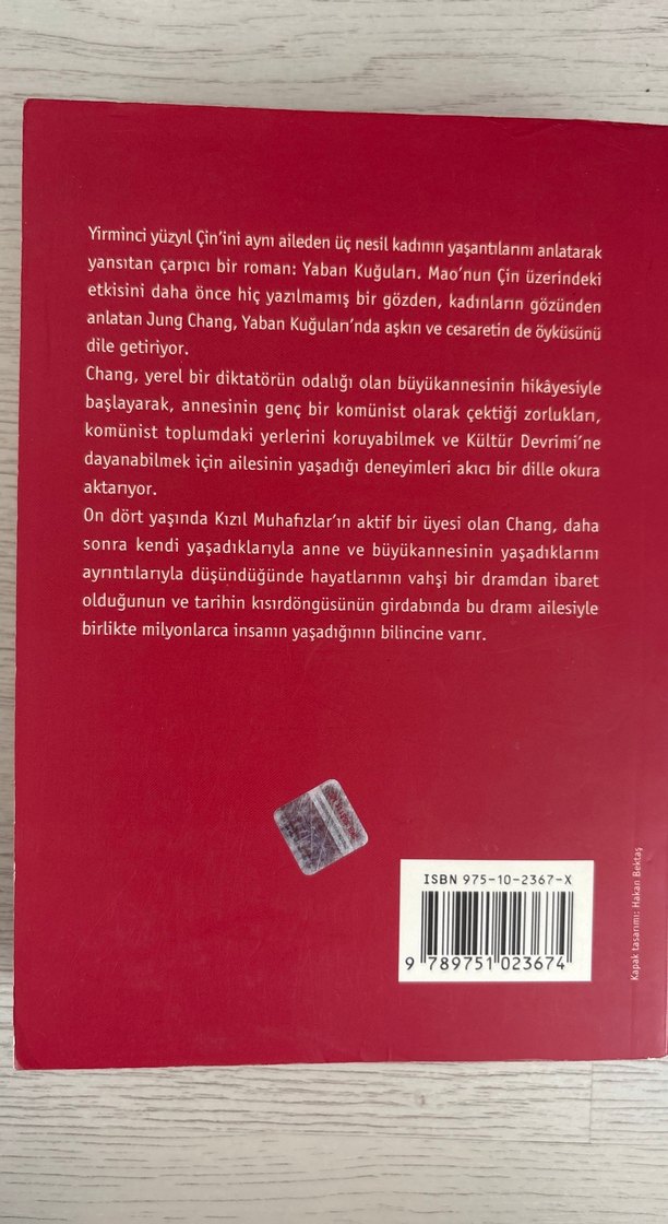 Yaban Kuğuları - Jung Chang - Görsel 2