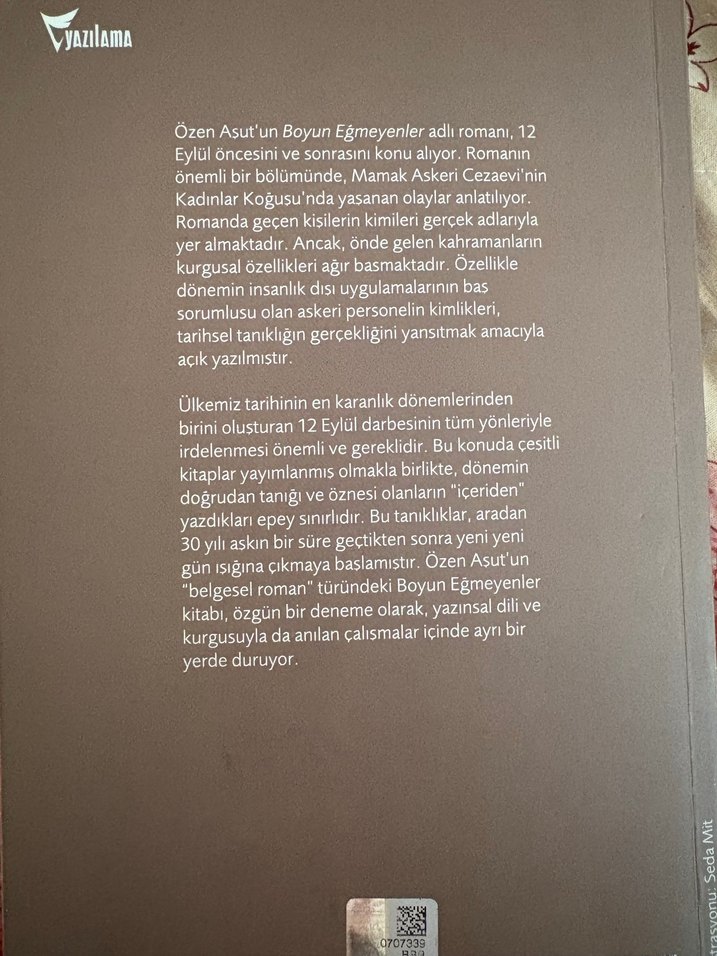 Boyun Eğmeyenler - Özen Aşut - Görsel 3