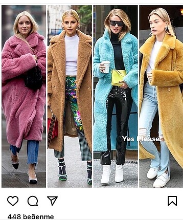 Bershka Cok Tarz Kurk