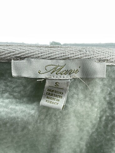 s Beden yeşil Renk Mavi Jeans Sweatshirt %70 İndirimli.