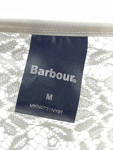m Beden beyaz Renk Barbour Bluz %70 İndirimli.