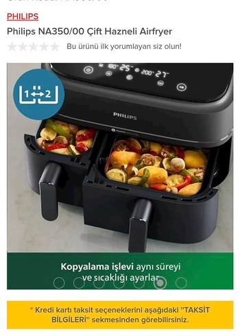 Philips duo3000 çift hazneli airfryer - Görsel 8