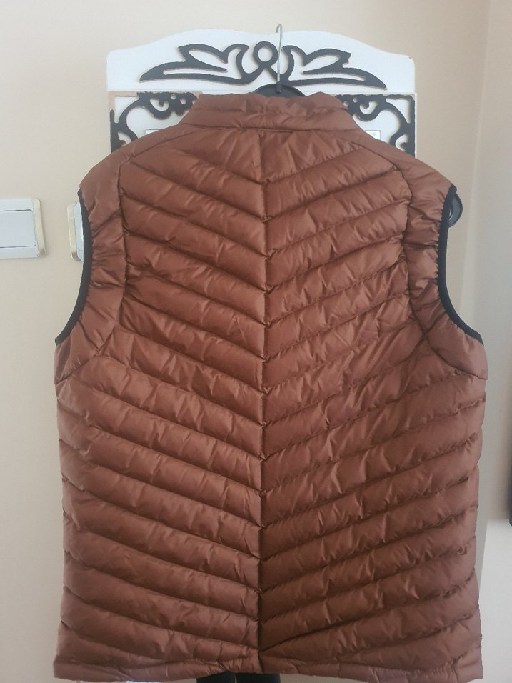 Altınyıldız kahverengi erkek yelek - Görsel 2