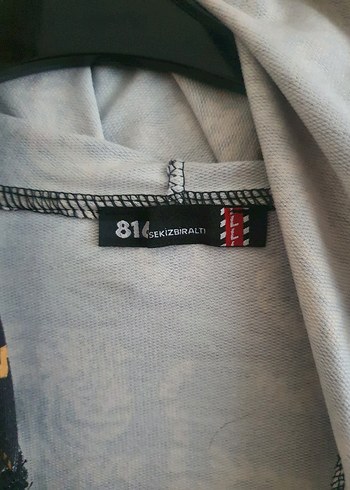 Çok Renkli Baskılı uniseks ceket - Görsel 3