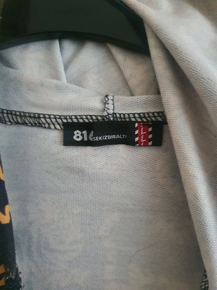 Çok Renkli Baskılı uniseks ceket - Görsel 3