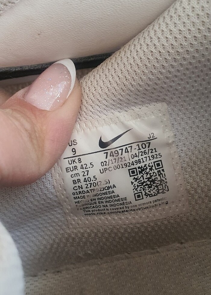 Nike spor ayakkabı - Görsel 5