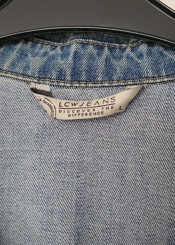 Nakışlı Düğmeli Kadın Denim Ceket - Görsel 4