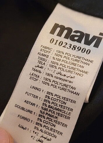 Mavi erkek deri ceket - Görsel 10