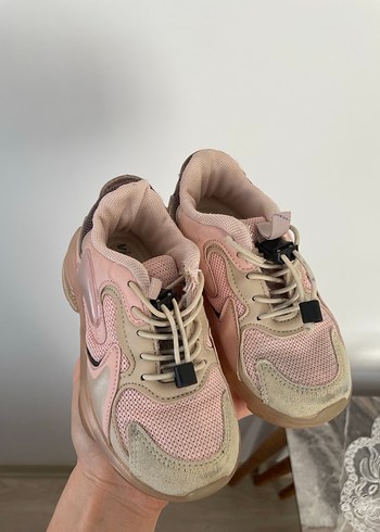 Vicco Pembe Bağcıklı Kız Çocuk Spor Ayakkabı