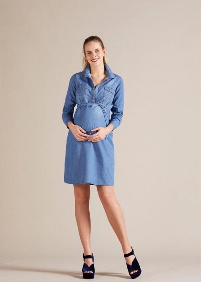 Hamile kot elbise - Görsel 2