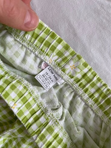 18-24 Ay Beden Lcw yazlık pijama takımı