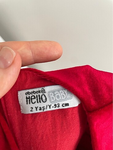 HelloBaby Kırmızı elbise