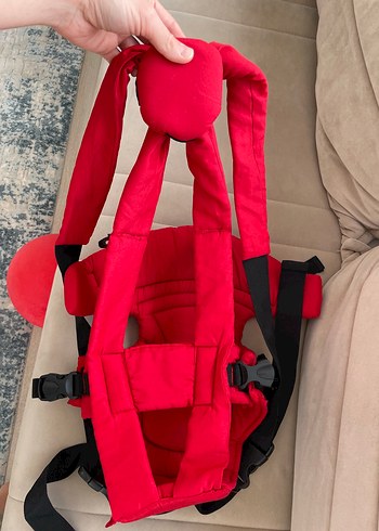 Kırmızı Baby Plus Bebek Taşıyıcı kanguru - Görsel 2