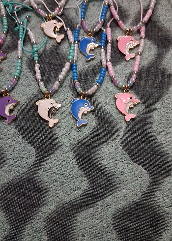 Çok Renkli Boncuklu Bohem halhal tanesi 75 tl - Görsel 4