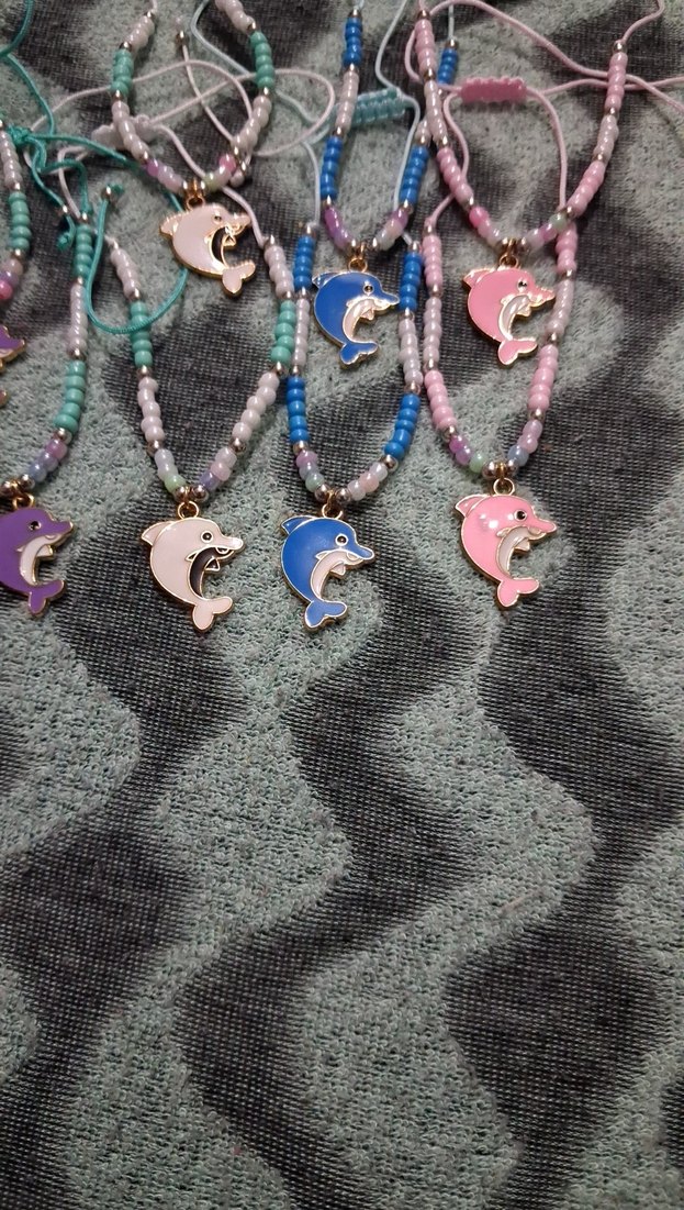 Çok Renkli Boncuklu Bohem halhal tanesi 75 tl - Görsel 4