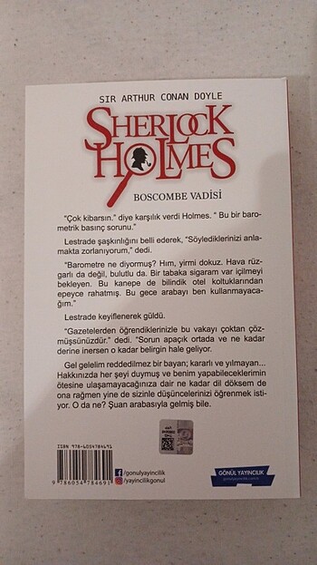  Beden Renk Sherlock holmes