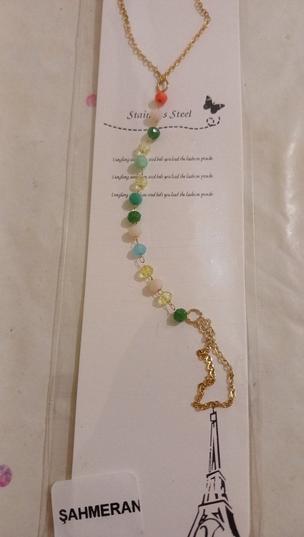 Renkli Boncuklu Uzun Kadın şahmeran - Görsel 2