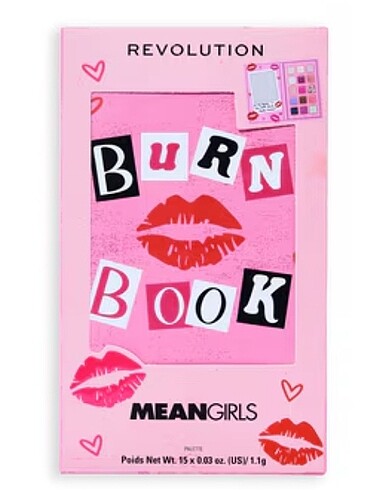 Revolution Mean Girls Burn Book Far Paleti