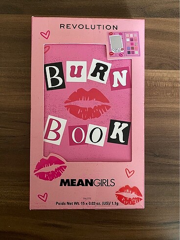 Beden Revolution Mean Girls Burn Book Far Paleti