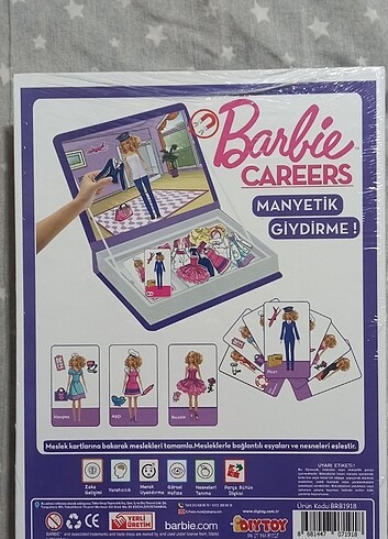 Barbie Manyetik kıyafet giydirme