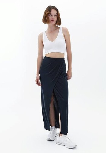 Bershka siyah etek