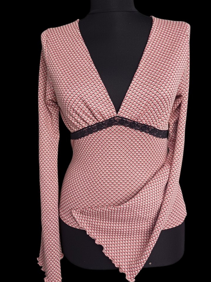 Retro triko bluz - Görsel 2