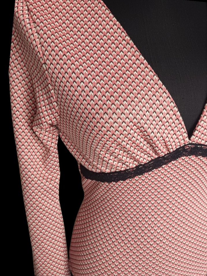 Retro triko bluz - Görsel 4