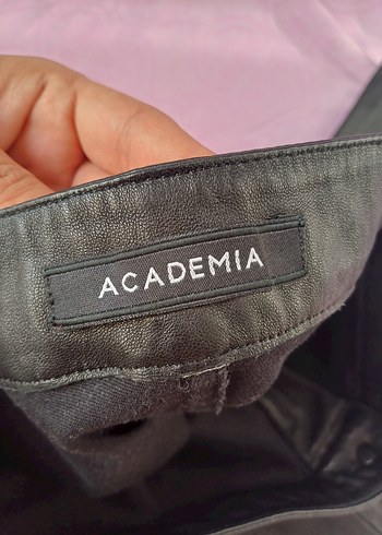 Academia kuzu deri Academia pantalon