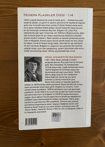 Mihail Bulgakov - Usta ve Margarita