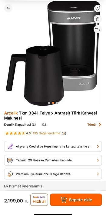 Kahve makinesi